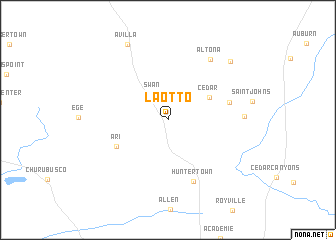 map of Laotto