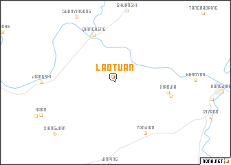map of Laotuan