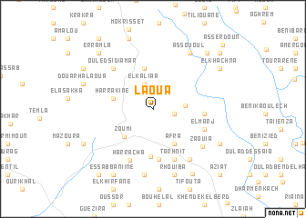 map of Laoua