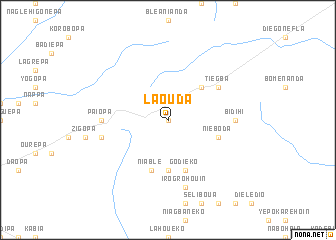 map of Laouda