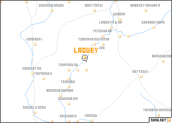 map of Laouey