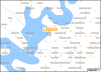 map of Laouga