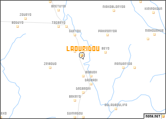 map of Laouridou