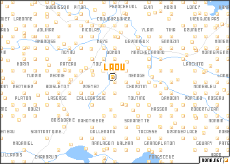 map of Laou