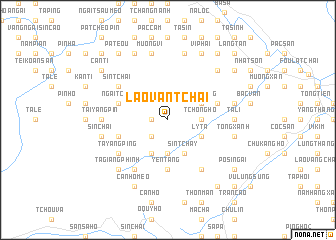 map of Lão Van Tchai