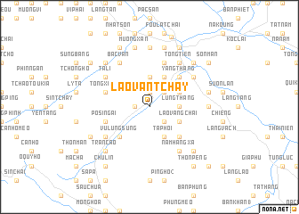 map of Lão Van Tchay