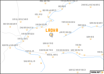 map of Laowa