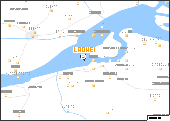 map of Laowei