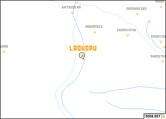 map of Laowopu