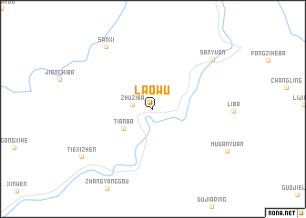 map of Laowu