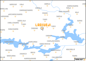map of Laoxueji