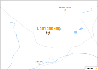 map of Laoyanghao