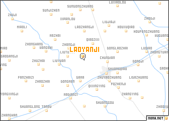 map of Laoyanji