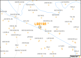 map of Laoyan