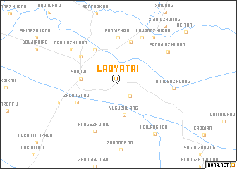 map of Laoyatai