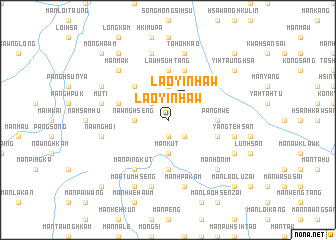 map of Lao-yinhaw