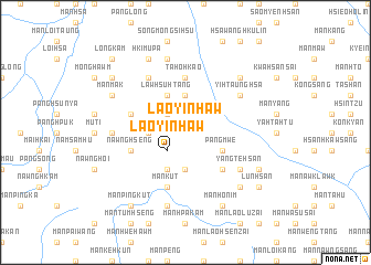 map of Lao-yinhaw