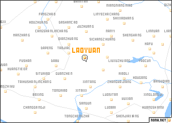 map of Laoyuan