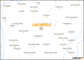 map of Laozhangji