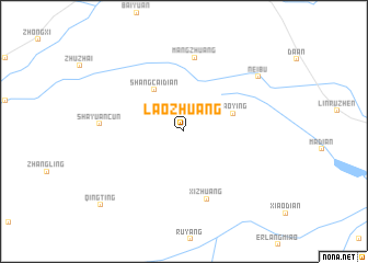 map of Laozhuang