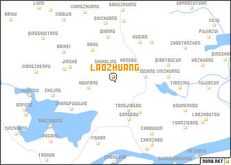 map of Laozhuang
