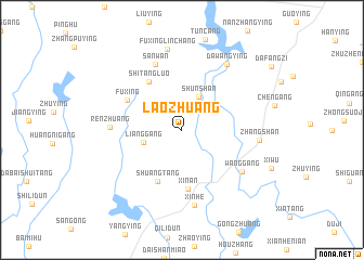 map of Laozhuang