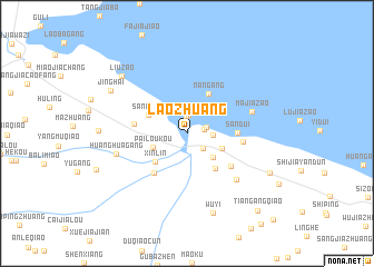 map of Laozhuang