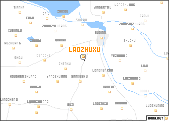 map of Laozhuxu