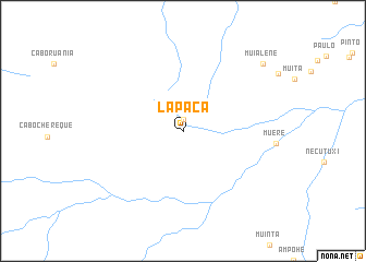 map of Lapaca