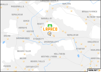 map of La Paco