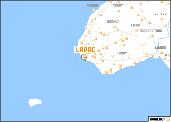 map of Lapac