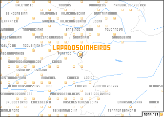map of Lapa dos Dinheiros