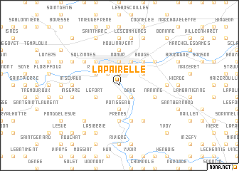 map of La Pairelle