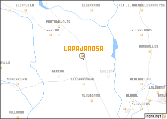 map of La Pajanosa