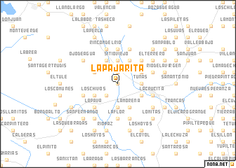 map of La Pajarita