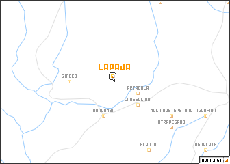 map of La Paja