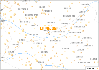 map of La Pajosa