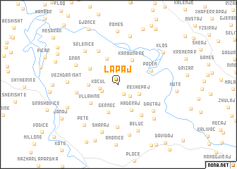 map of Lapaj