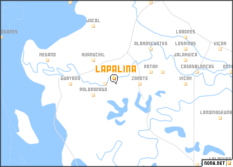 map of La Palina