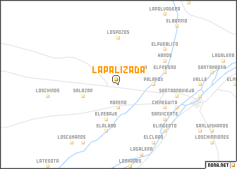 map of La Palizada