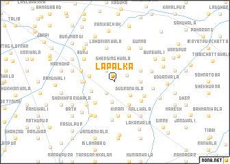 map of Lapalka