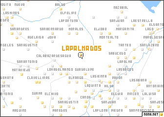 map of La Palma Dos