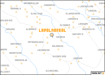 map of La Palma Real