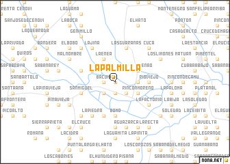 map of La Palmilla