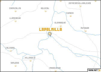 map of La Palmilla