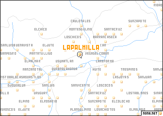 map of La Palmilla