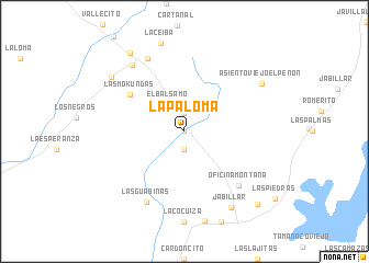 map of La Paloma