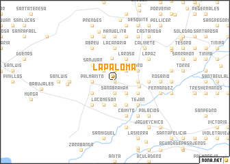 map of La Paloma