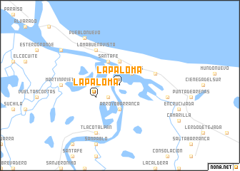 map of La Paloma