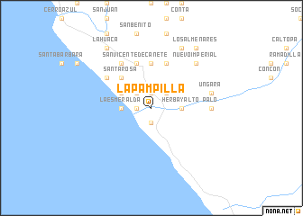 map of La Pampilla